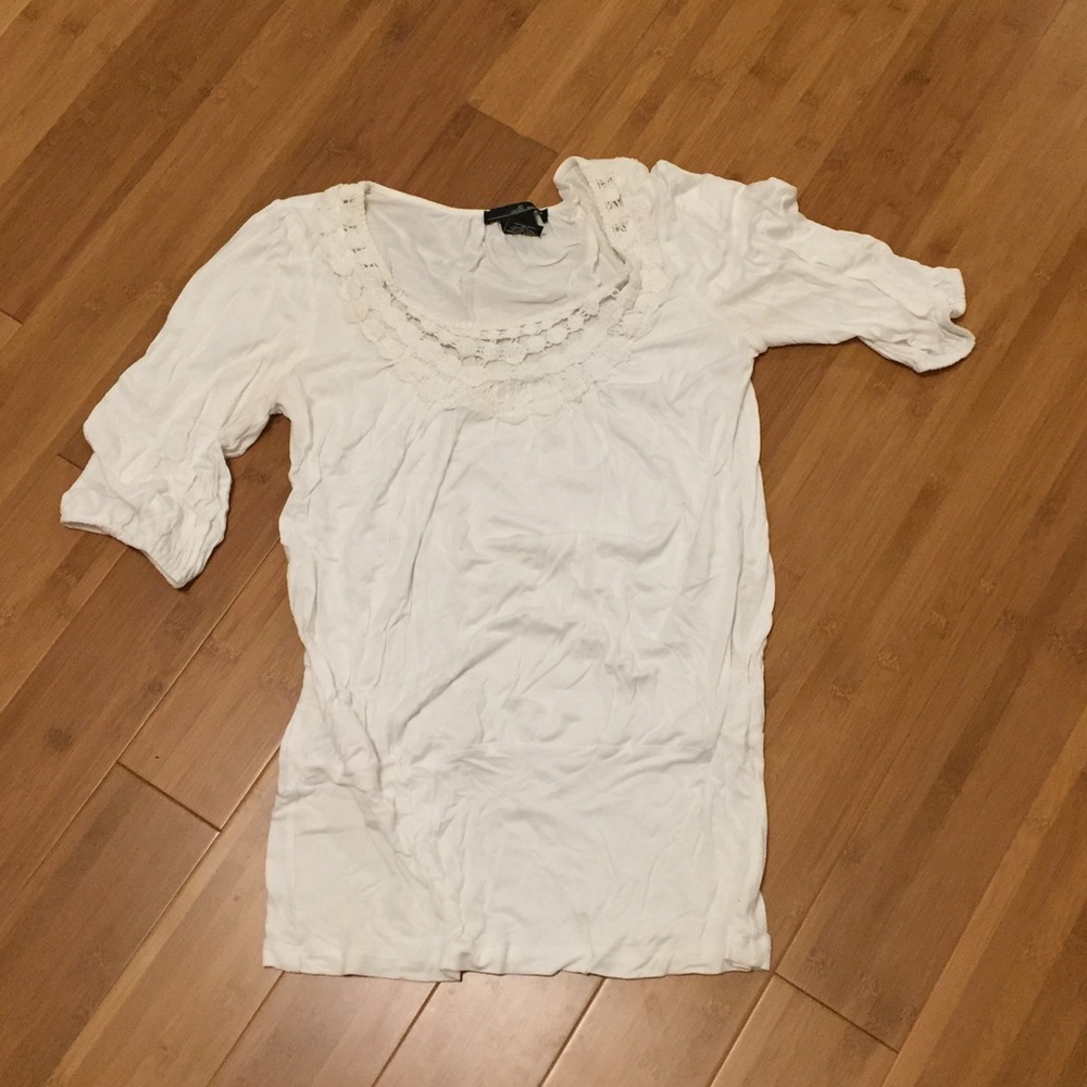 :willi smith: white tunic
